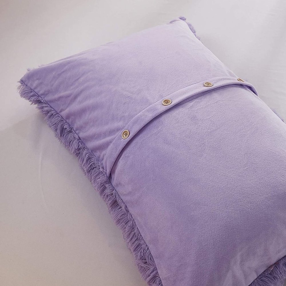 FLASH SALE $90 OFF  Shaggy Fluffy Faux Fur Duvet Cover Velvety Bedding Set - Picture 8 of 16